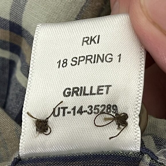 UNTUCKit Plaid Shirt Wrinkle Free Cotton Button Up Long Sleeve Men’s Size XXL - Picture 8 of 11